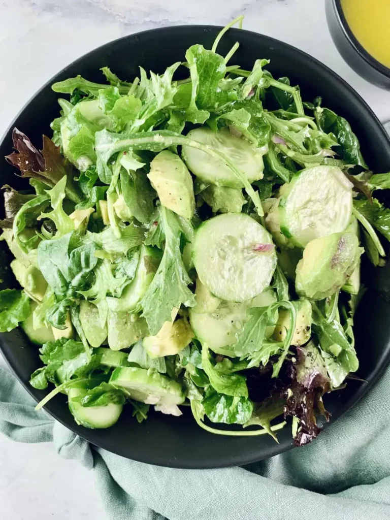 Vinaigrette and Famous French Green Salad